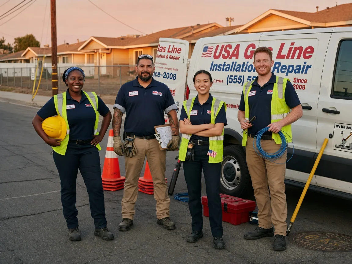 Gas Line Installation company in Ashkum, IL